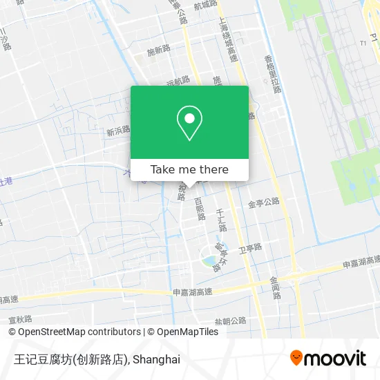 王记豆腐坊(创新路店) map