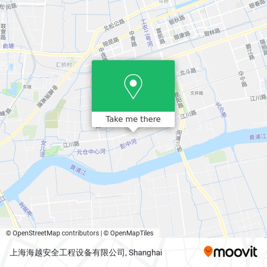 上海海越安全工程设备有限公司 map