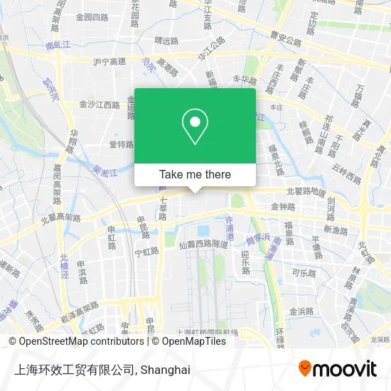 上海环效工贸有限公司 map