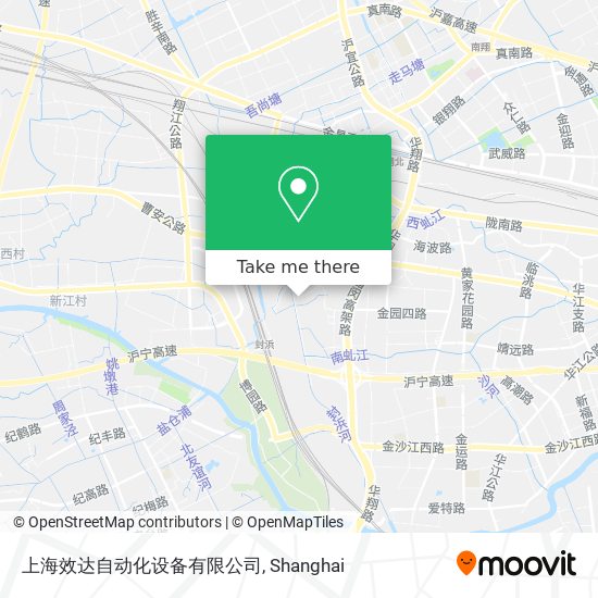 上海效达自动化设备有限公司 map