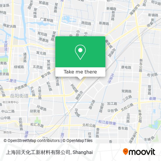 上海回天化工新材料有限公司 map
