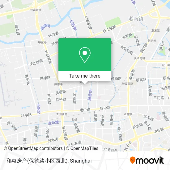 和惠房产(保德路小区西北) map