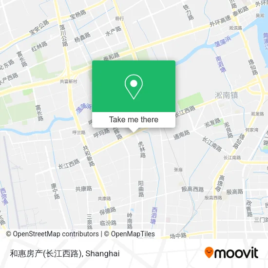 和惠房产(长江西路) map