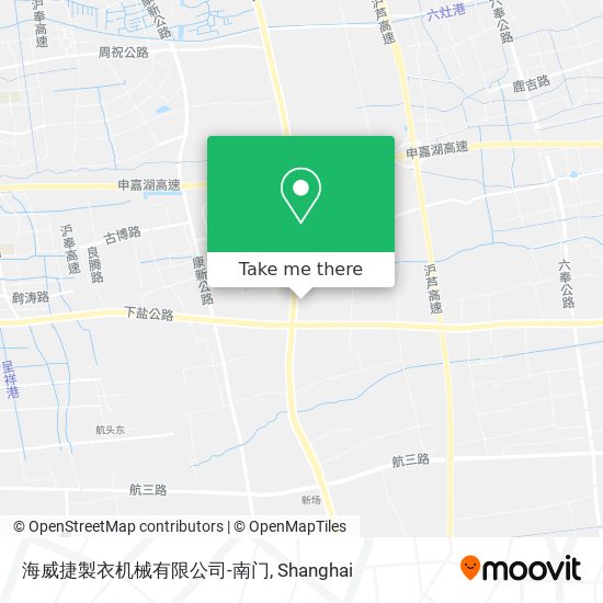海威捷製衣机械有限公司-南门 map