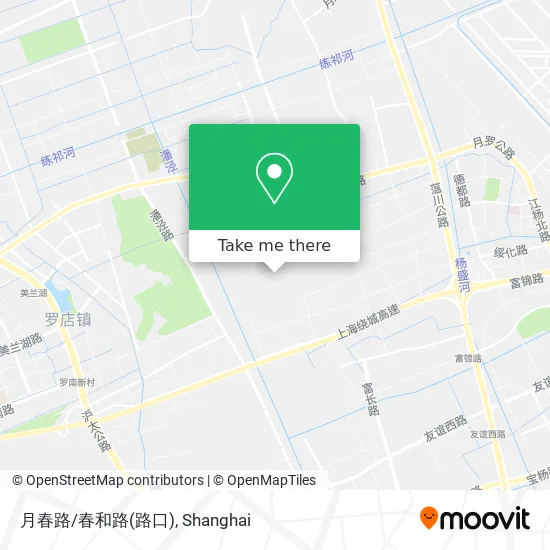 月春路/春和路(路口) map