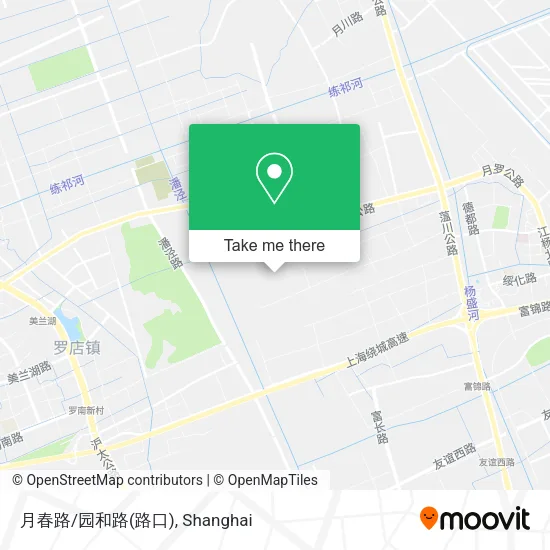 月春路/园和路(路口) map