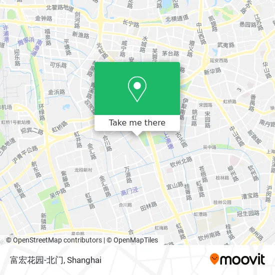 富宏花园-北门 map