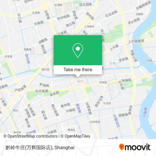 黔岭牛庄(万辉国际店) map