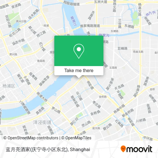 蓝月亮酒家(庆宁寺小区东北) map