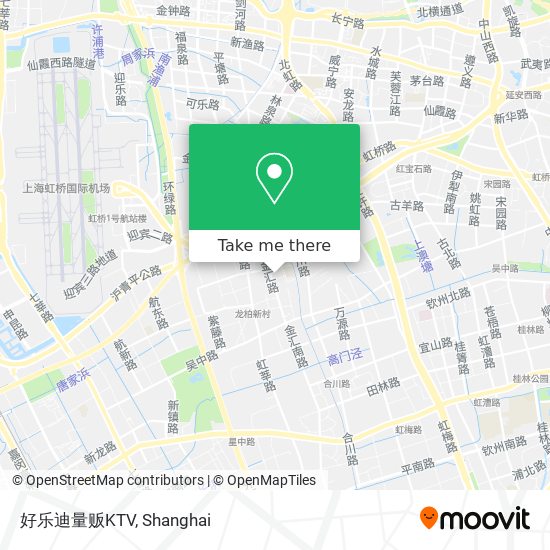 好乐迪量贩KTV map