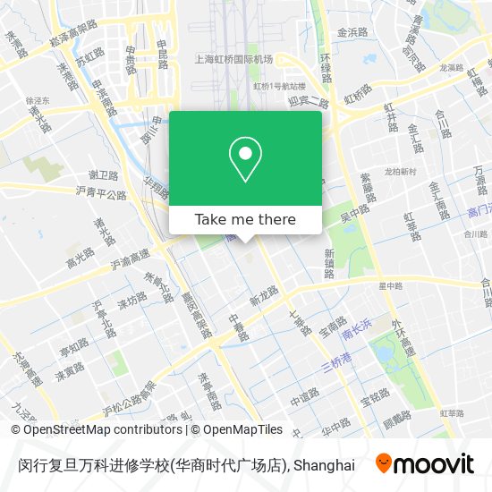 闵行复旦万科进修学校(华商时代广场店) map