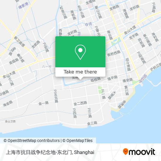 上海市抗日战争纪念地-东北门 map