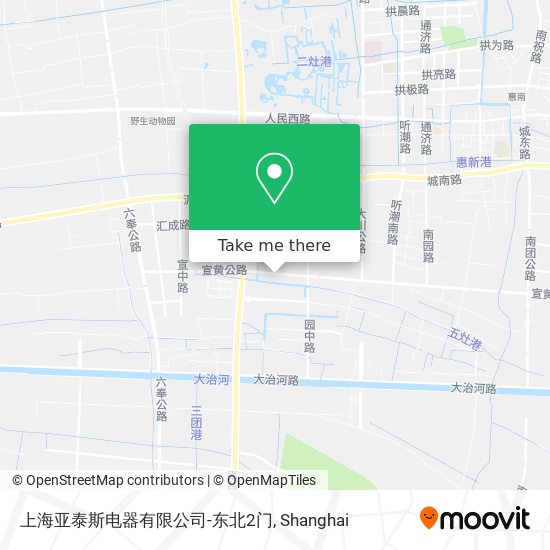 上海亚泰斯电器有限公司-东北2门 map