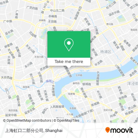 上海虹口二部分公司 map