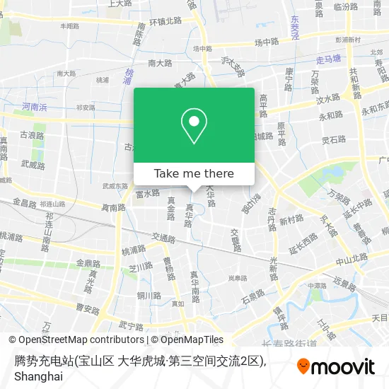 腾势充电站(宝山区 大华虎城·第三空间交流2区) map