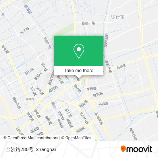 金沙路280号 map