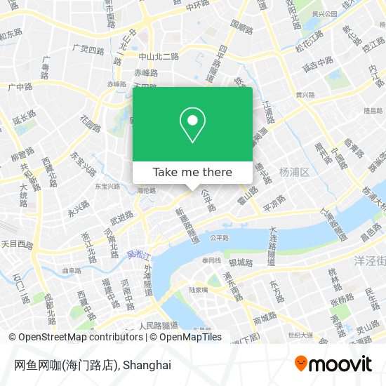 网鱼网咖(海门路店) map