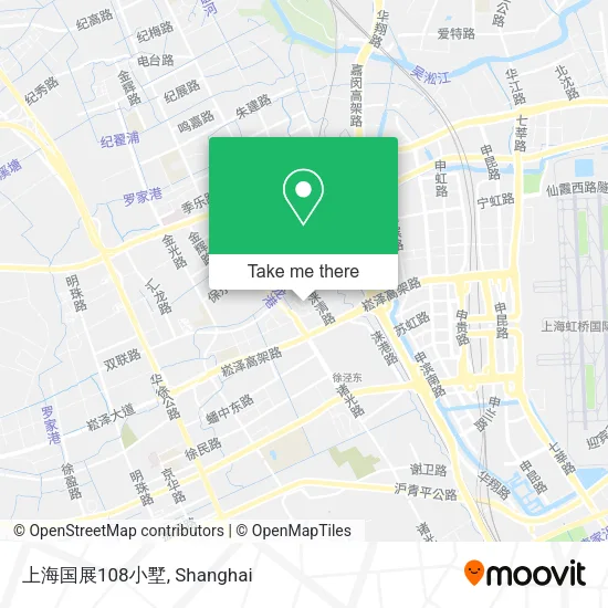 上海国展108小墅 map