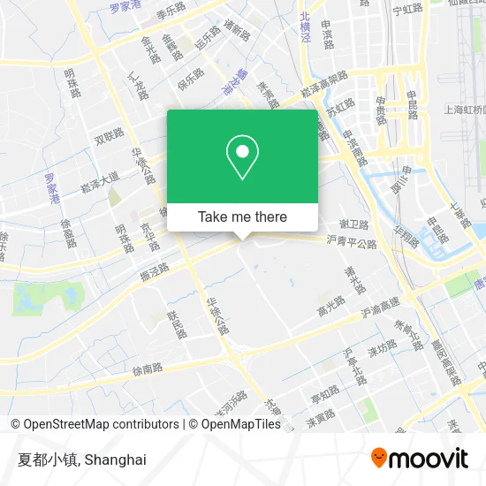 夏都小镇 map