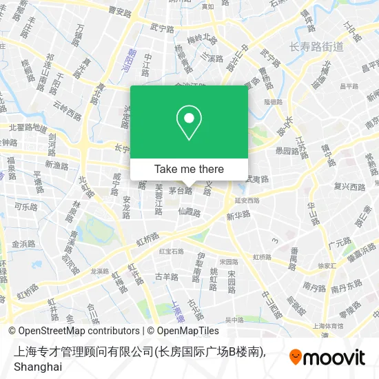 上海专才管理顾问有限公司(长房国际广场B楼南) map