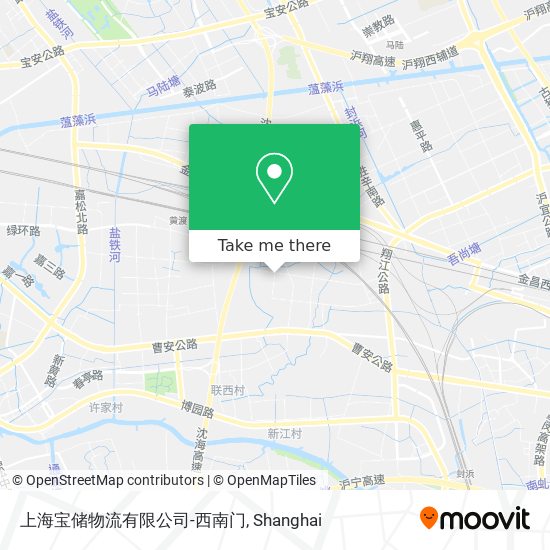 上海宝储物流有限公司-西南门 map