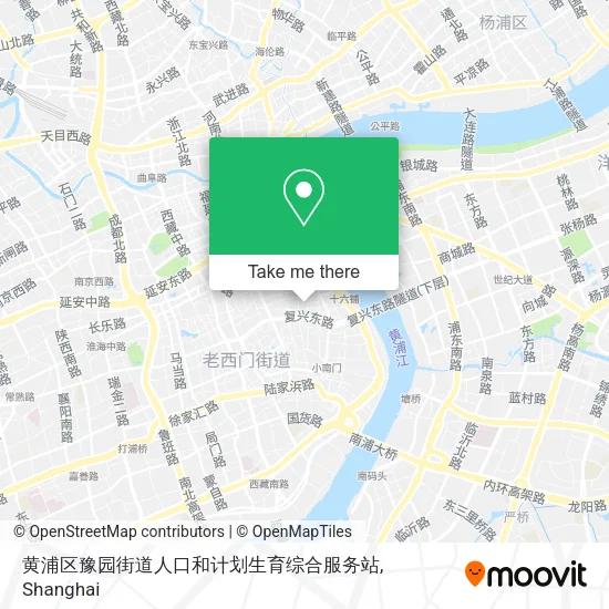黄浦区豫园街道人口和计划生育综合服务站 map