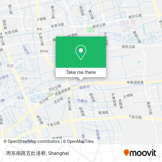 周东南路五灶港桥 map