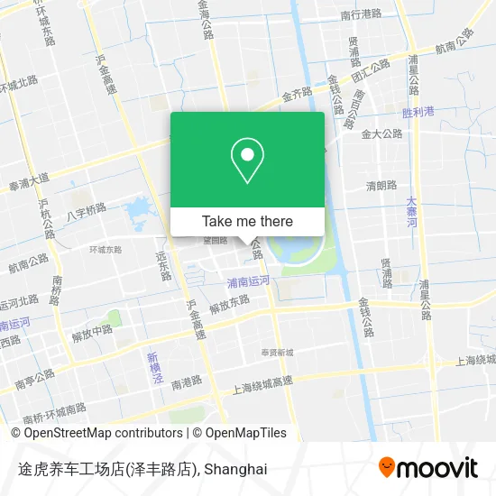 途虎养车工场店(泽丰路店) map