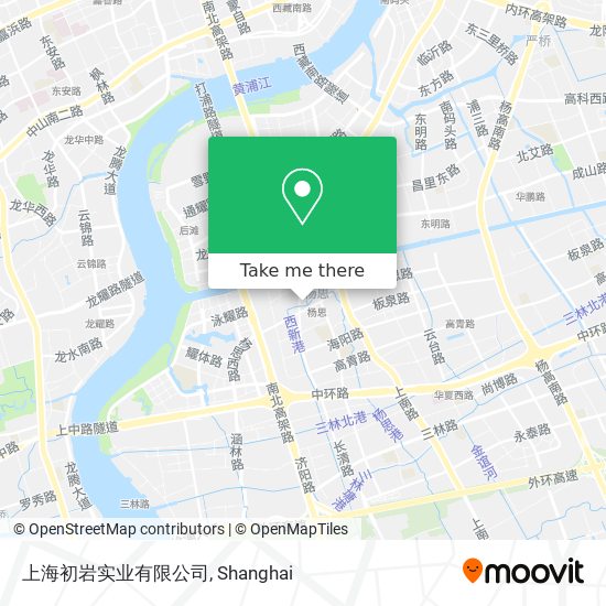 上海初岩实业有限公司 map