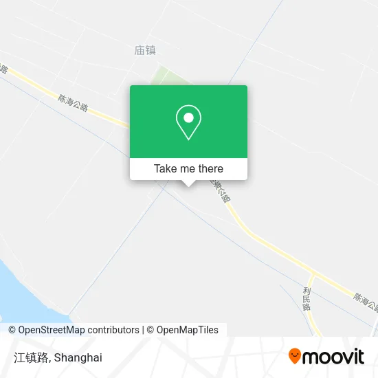 江镇路 map