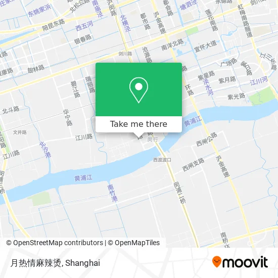 月热情麻辣烫 map