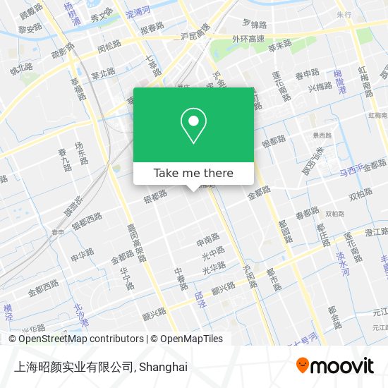 上海昭颜实业有限公司 map