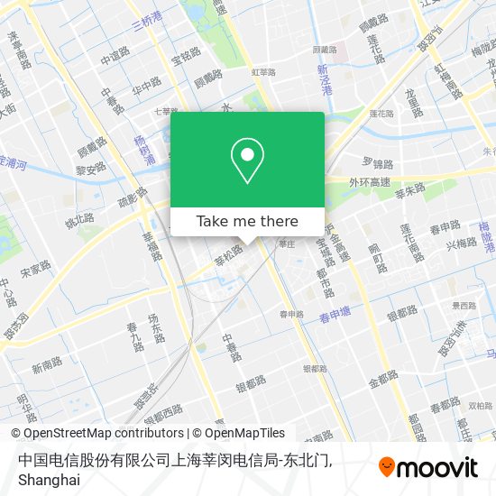 中国电信股份有限公司上海莘闵电信局-东北门 map