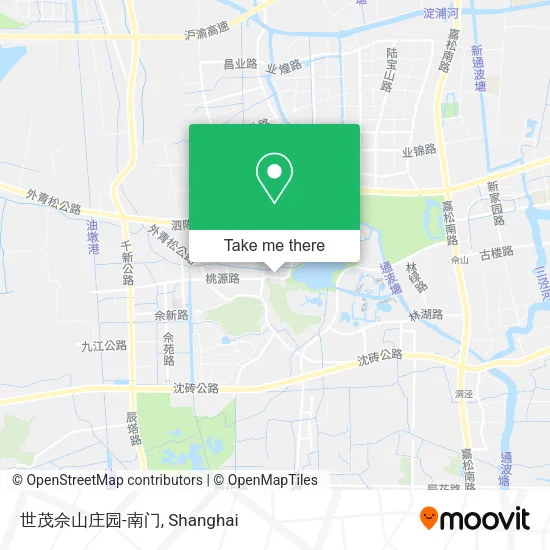 世茂佘山庄园-南门 map