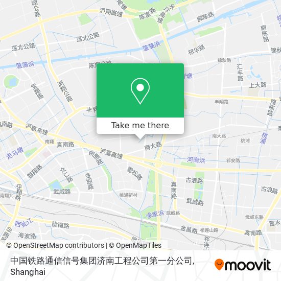 中国铁路通信信号集团济南工程公司第一分公司 map