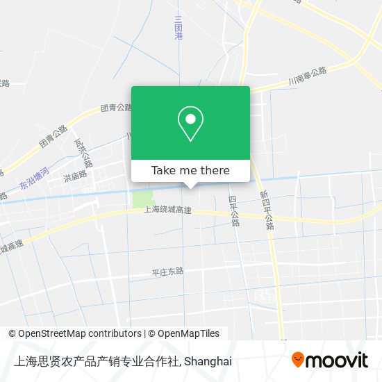 上海思贤农产品产销专业合作社 map