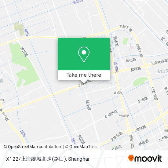 X122/上海绕城高速(路口) map