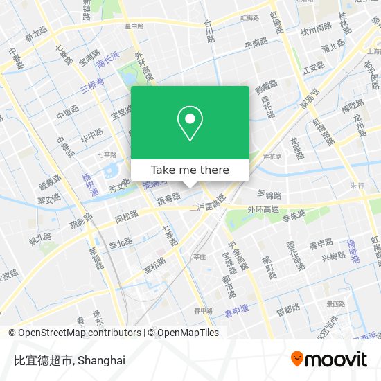 比宜德超市 map