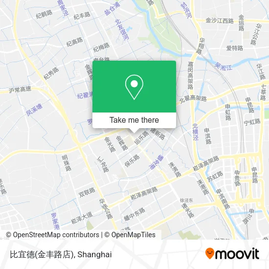 比宜德(金丰路店) map