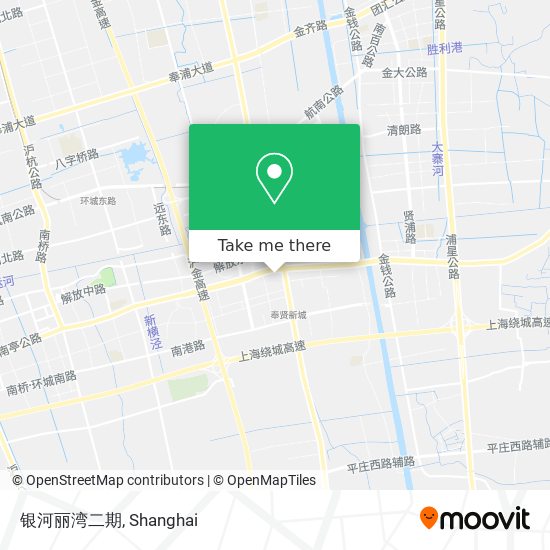 银河丽湾二期 map