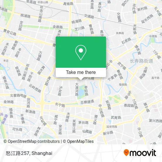 怒江路257 map