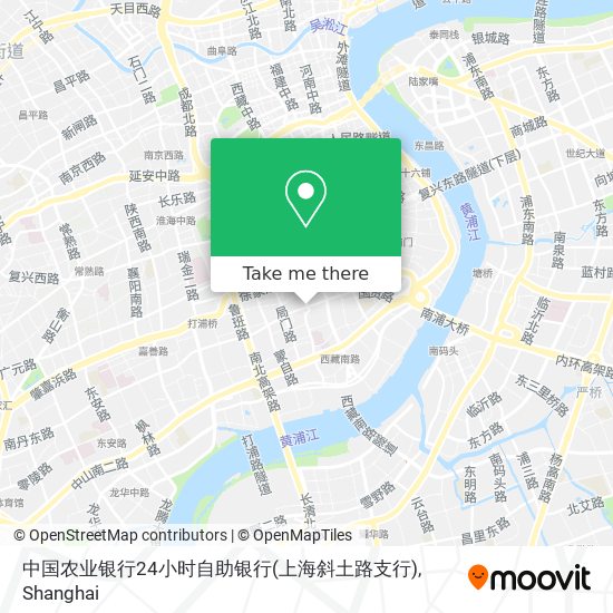 中国农业银行24小时自助银行(上海斜土路支行) map