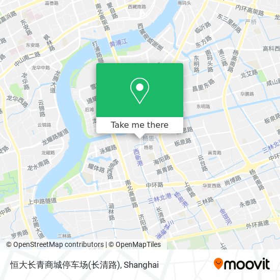 恒大长青商城停车场(长清路) map