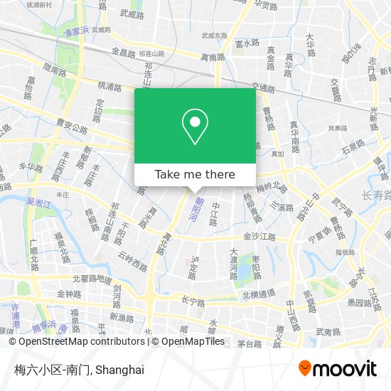 梅六小区-南门 map