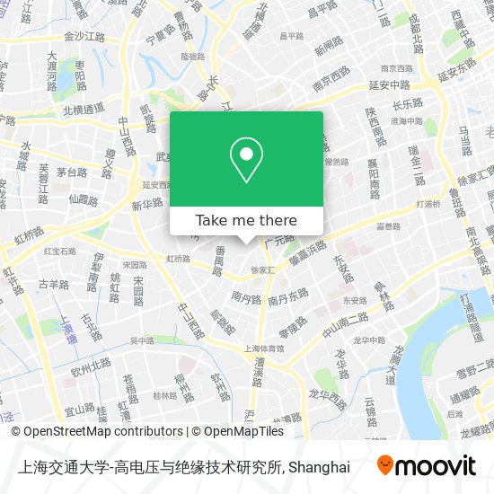 上海交通大学-高电压与绝缘技术研究所 map