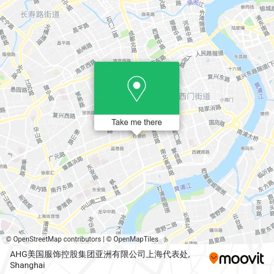 AHG美国服饰控股集团亚洲有限公司上海代表处 map