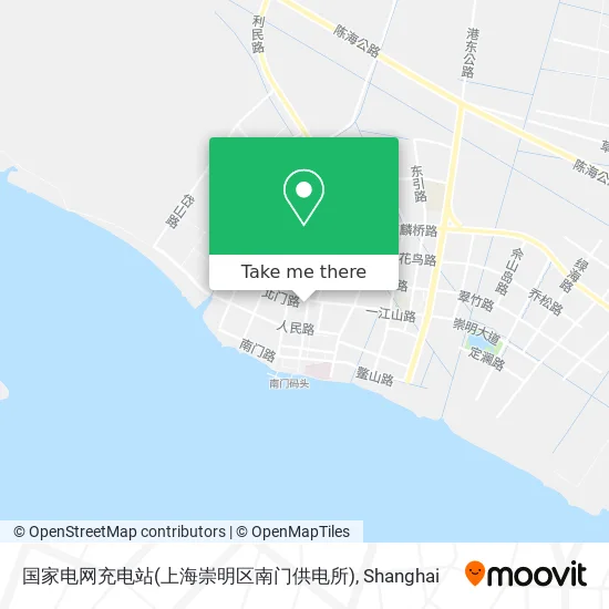 国家电网充电站(上海崇明区南门供电所) map