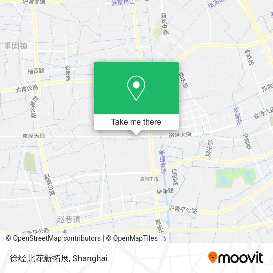 徐经北花新拓展 map