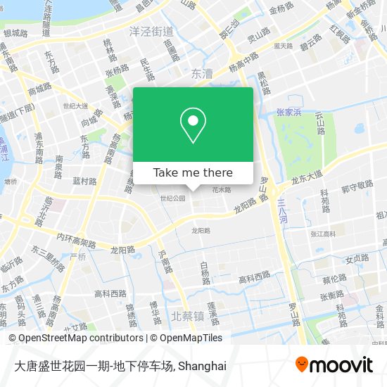 大唐盛世花园一期-地下停车场 map