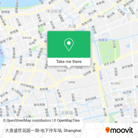 大唐盛世花园一期-地下停车场 map